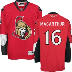 Clarke MacArthur Reebok Ottawa Senators Premier Red Home NHL Jersey