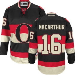 Clarke MacArthur Reebok Ottawa Senators Authentic Black New Third NHL Jersey