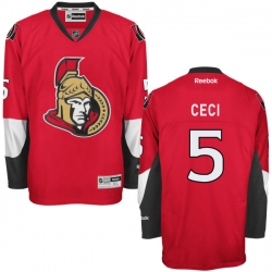 Cody Ceci Reebok Ottawa Senators Authentic Red Home Jersey