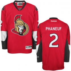 Dion Phaneuf Reebok Ottawa Senators Premier Red Home Jersey