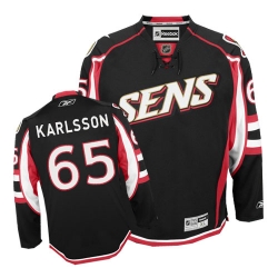 Erik Karlsson Reebok Ottawa Senators Premier Black Third NHL Jersey