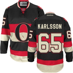 Erik Karlsson Reebok Ottawa Senators Authentic Black New Third NHL Jersey