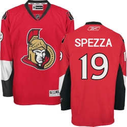 Jason Spezza Reebok Ottawa Senators Authentic Red Home NHL Jersey