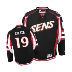 Jason Spezza Reebok Ottawa Senators Authentic Black Third NHL Jersey