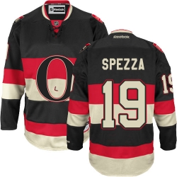 Jason Spezza Reebok Ottawa Senators Authentic Black New Third NHL Jersey