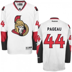 Jean-Gabriel Pageau Youth Reebok Ottawa Senators Authentic White Away Jersey
