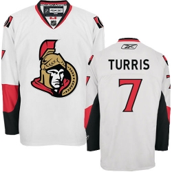 Kyle Turris Reebok Ottawa Senators Premier White Away NHL Jersey