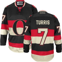 Kyle Turris Reebok Ottawa Senators Authentic Black New Third NHL Jersey