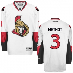 Marc Methot Youth Reebok Ottawa Senators Authentic White Away Jersey