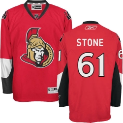 Mark Stone Reebok Ottawa Senators Authentic Red Home NHL Jersey