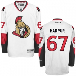 Ben Harpur Reebok Ottawa Senators Authentic White Away Jersey