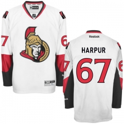 Ben Harpur Youth Reebok Ottawa Senators Premier White Away Jersey