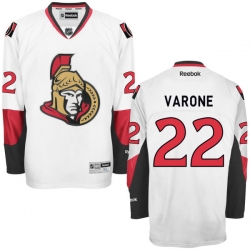 Phil Varone Reebok Ottawa Senators Authentic White Away Jersey
