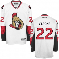 Phil Varone Youth Reebok Ottawa Senators Premier White Away Jersey