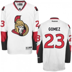 Scott Gomez Reebok Ottawa Senators Authentic White Away Jersey