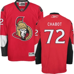 Thomas Chabot Reebok Ottawa Senators Authentic Red Home NHL Jersey