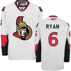 Bobby Ryan Reebok Ottawa Senators Authentic White Away NHL Jersey