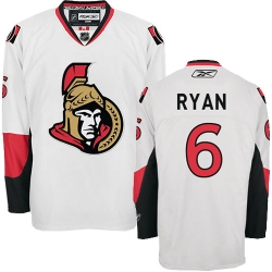 Bobby Ryan Reebok Ottawa Senators Premier White Away NHL Jersey