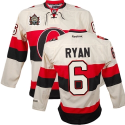 Bobby Ryan Reebok Ottawa Senators Authentic Cream 2014 Heritage Classic NHL Jersey