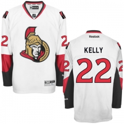 Chris Kelly Reebok Ottawa Senators Authentic White Away Jersey