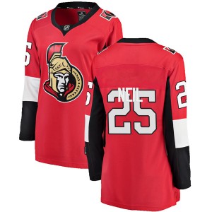 Chris Neil Women's Fanatics Branded Ottawa Senators Breakaway Red Home Jersey
