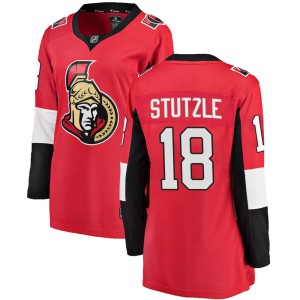 Tim Stutzle Women's Fanatics Branded Ottawa Senators Breakaway Red Home Jersey