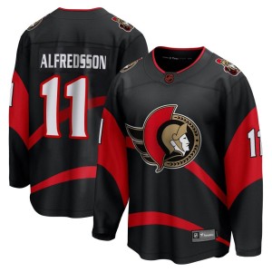 Daniel Alfredsson Men's Fanatics Branded Ottawa Senators Breakaway Black Special Edition 2.0 Jersey