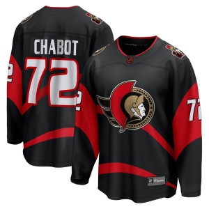 Thomas Chabot Men's Fanatics Branded Ottawa Senators Breakaway Black Special Edition 2.0 Jersey
