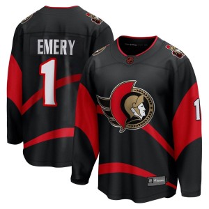 Ray Emery Men's Fanatics Branded Ottawa Senators Breakaway Black Special Edition 2.0 Jersey