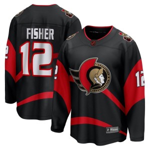 Mike Fisher Men's Fanatics Branded Ottawa Senators Breakaway Black Special Edition 2.0 Jersey