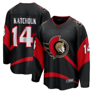 Boris Katchouk Men's Fanatics Branded Ottawa Senators Breakaway Black Special Edition 2.0 Jersey