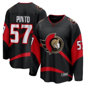 Shane Pinto Men's Fanatics Branded Ottawa Senators Breakaway Black Special Edition 2.0 Jersey
