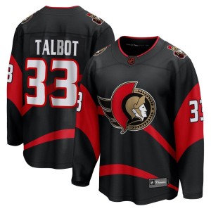 Cam Talbot Men's Fanatics Branded Ottawa Senators Breakaway Black Special Edition 2.0 Jersey