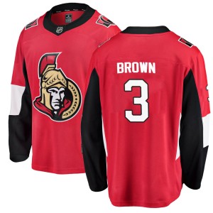 Josh Brown Youth Fanatics Branded Ottawa Senators Breakaway Red Home Jersey
