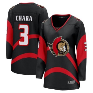 Zdeno Chara Women's Fanatics Branded Ottawa Senators Breakaway Black Special Edition 2.0 Jersey