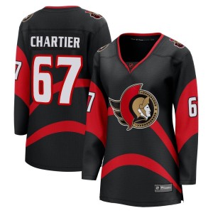 Rourke Chartier Women's Fanatics Branded Ottawa Senators Breakaway Black Special Edition 2.0 Jersey