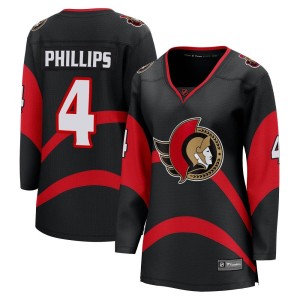 Chris Phillips Women's Fanatics Branded Ottawa Senators Breakaway Black Special Edition 2.0 Jersey
