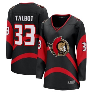 Cam Talbot Women's Fanatics Branded Ottawa Senators Breakaway Black Special Edition 2.0 Jersey