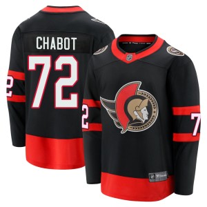 Thomas Chabot Men's Fanatics Branded Ottawa Senators Premier Black Breakaway 2020/21 Home Jersey
