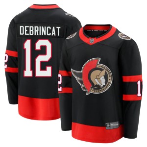 Alex DeBrincat Men's Fanatics Branded Ottawa Senators Premier Black Breakaway 2020/21 Home Jersey