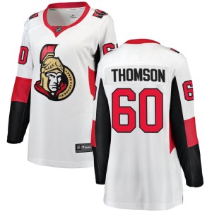 Lassi Thomson Women's Fanatics Branded Ottawa Senators Breakaway White Away Jersey