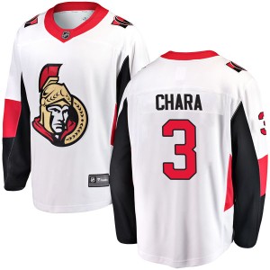 Zdeno Chara Youth Fanatics Branded Ottawa Senators Breakaway White Away Jersey