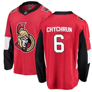 Jakob Chychrun Men's Fanatics Branded Ottawa Senators Breakaway Red Home Jersey