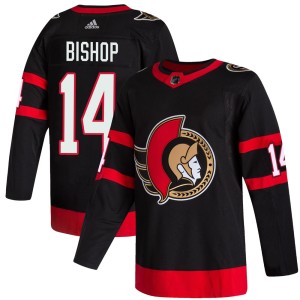 Clark Bishop Men's Adidas Ottawa Senators Authentic Black 2020/21 Home Jersey