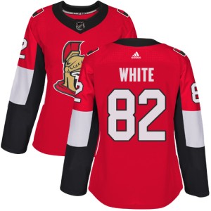 Colin White Women's Adidas Ottawa Senators Premier White Red Home Jersey