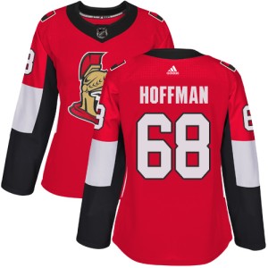 Mike Hoffman Women's Adidas Ottawa Senators Authentic Red Home Jersey