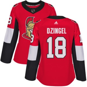 Ryan Dzingel Women's Adidas Ottawa Senators Premier Red Home Jersey