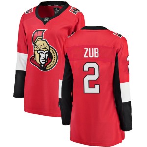 Artem Zub Women's Fanatics Branded Ottawa Senators Breakaway Red Home Jersey