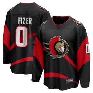 Tarun Fizer Men's Fanatics Branded Ottawa Senators Breakaway Black Special Edition 2.0 Jersey