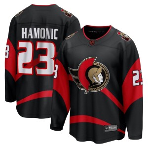 Travis Hamonic Men's Fanatics Branded Ottawa Senators Breakaway Black Special Edition 2.0 Jersey